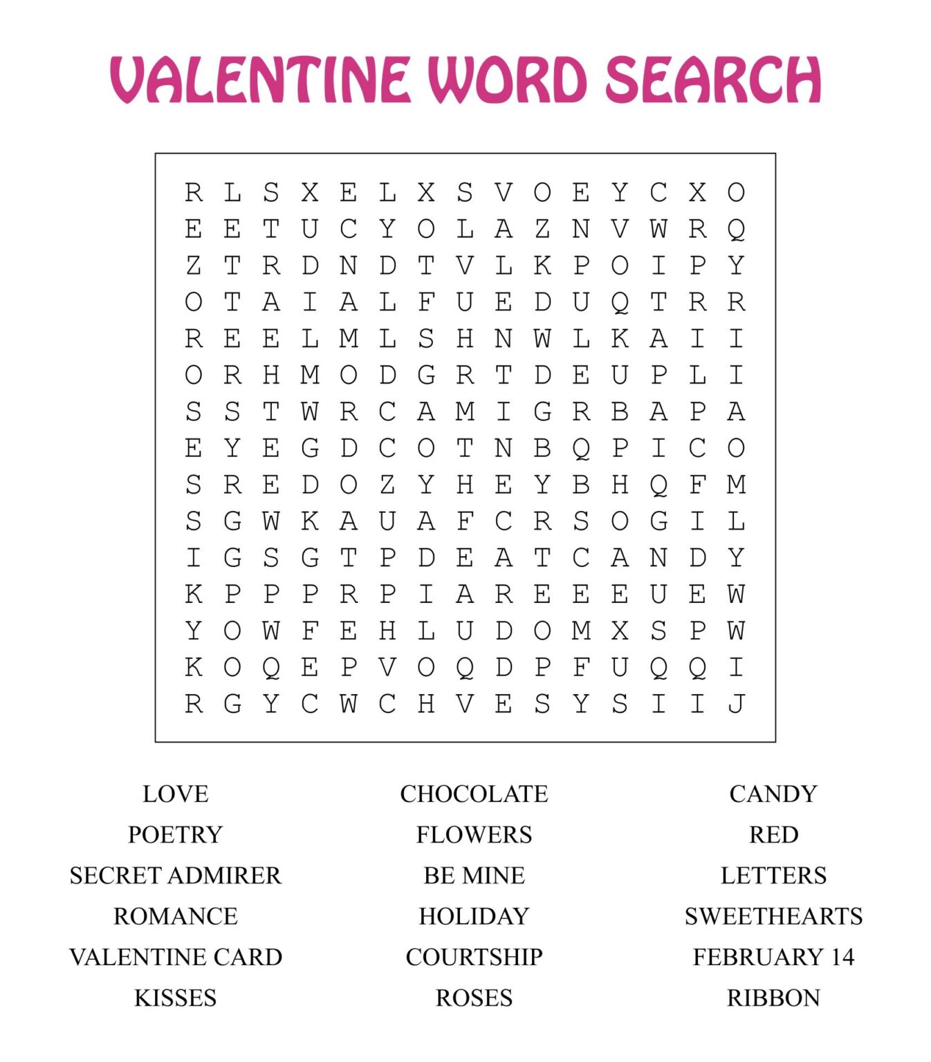 Best Word Search Printable Printablee Word Search Printable