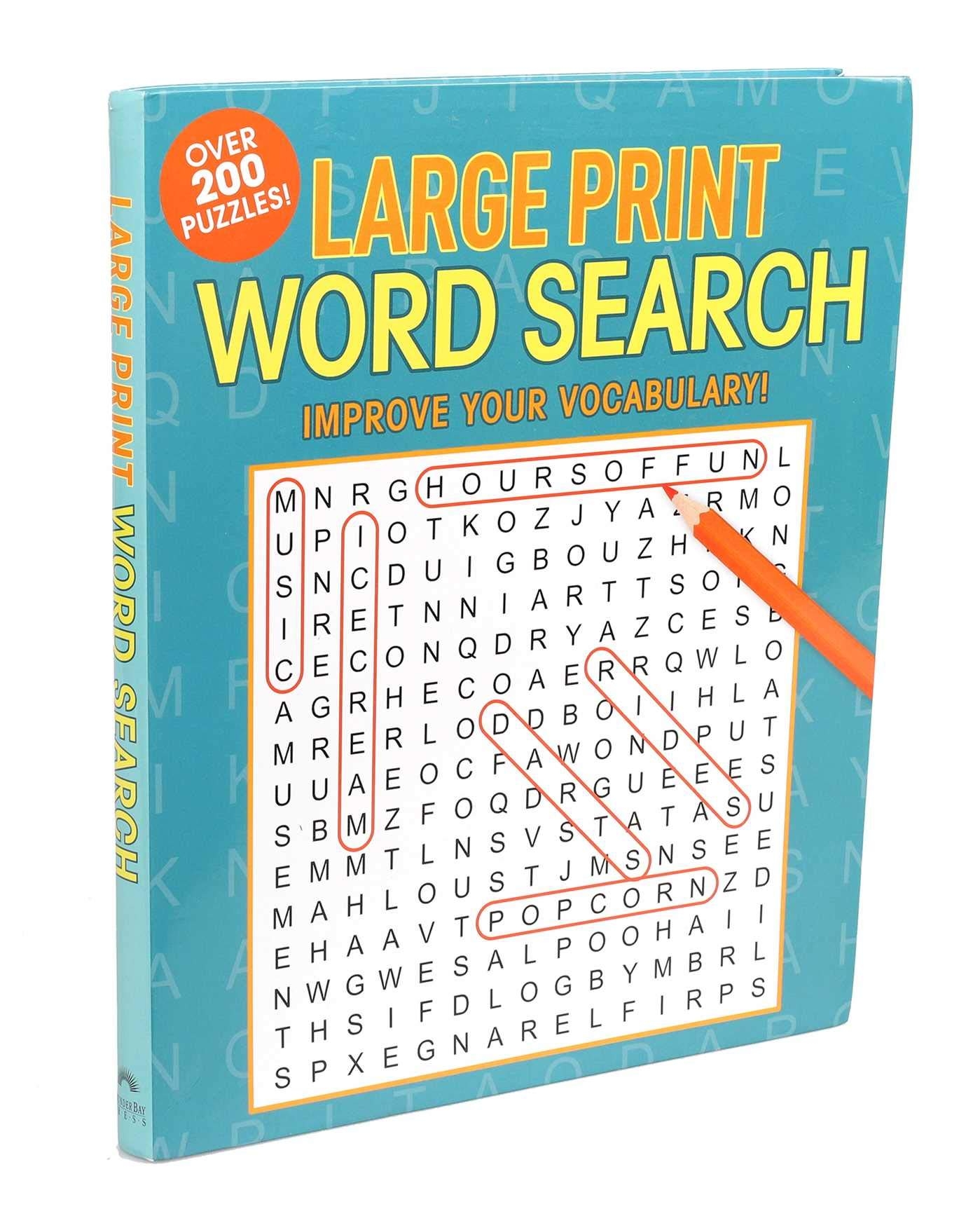 Large Print Word Search Editors Of Thunder Bay Press Amazon de B cher