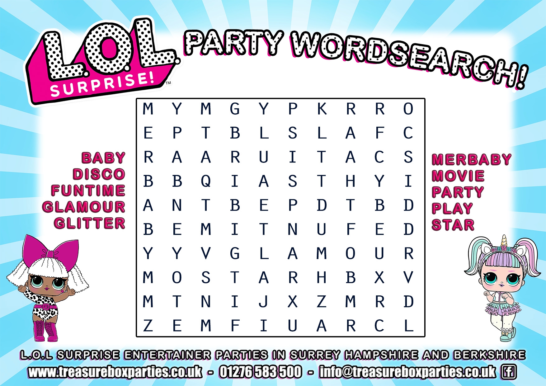 Children's Word Search Printable Uk