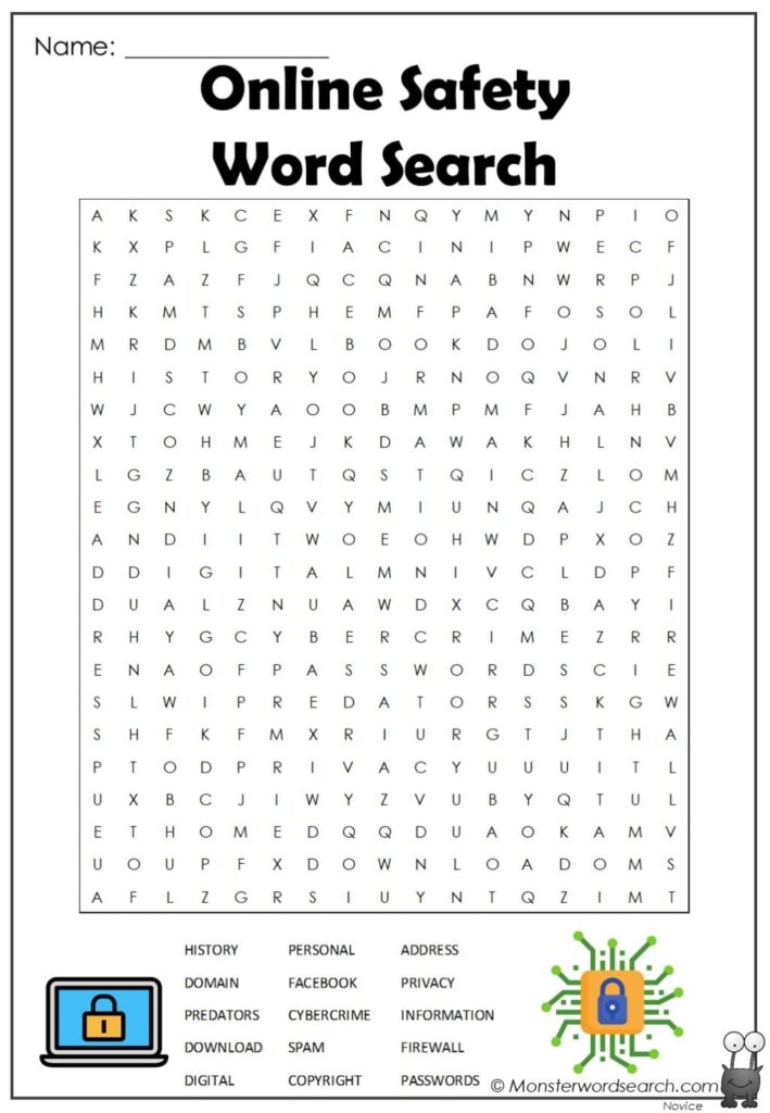 online-safety-word-search-monster-word-search-word-search-printable