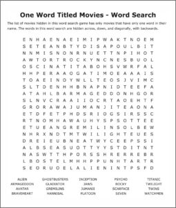 Pin On Word Search - Word Search Printable