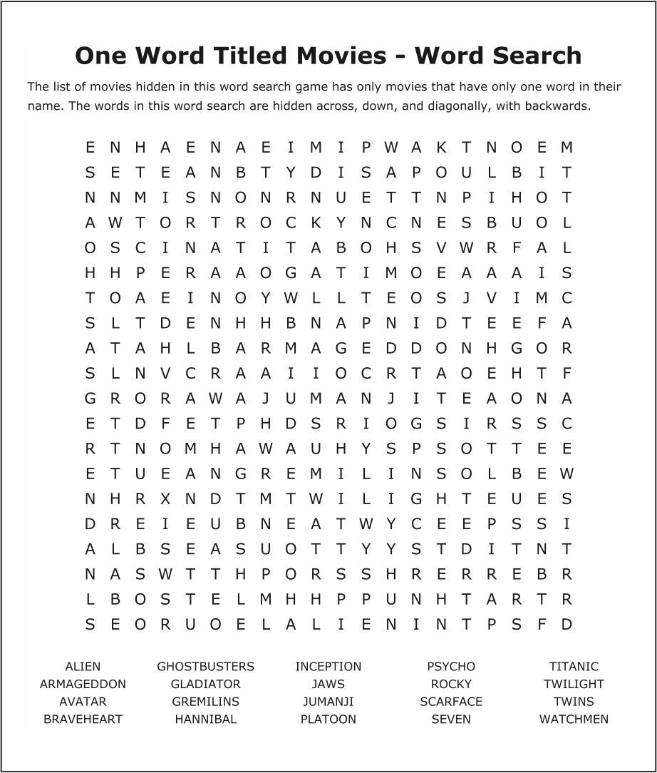 Pin On Word Search