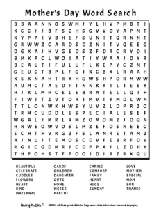 Printable Word Search World Of Printables