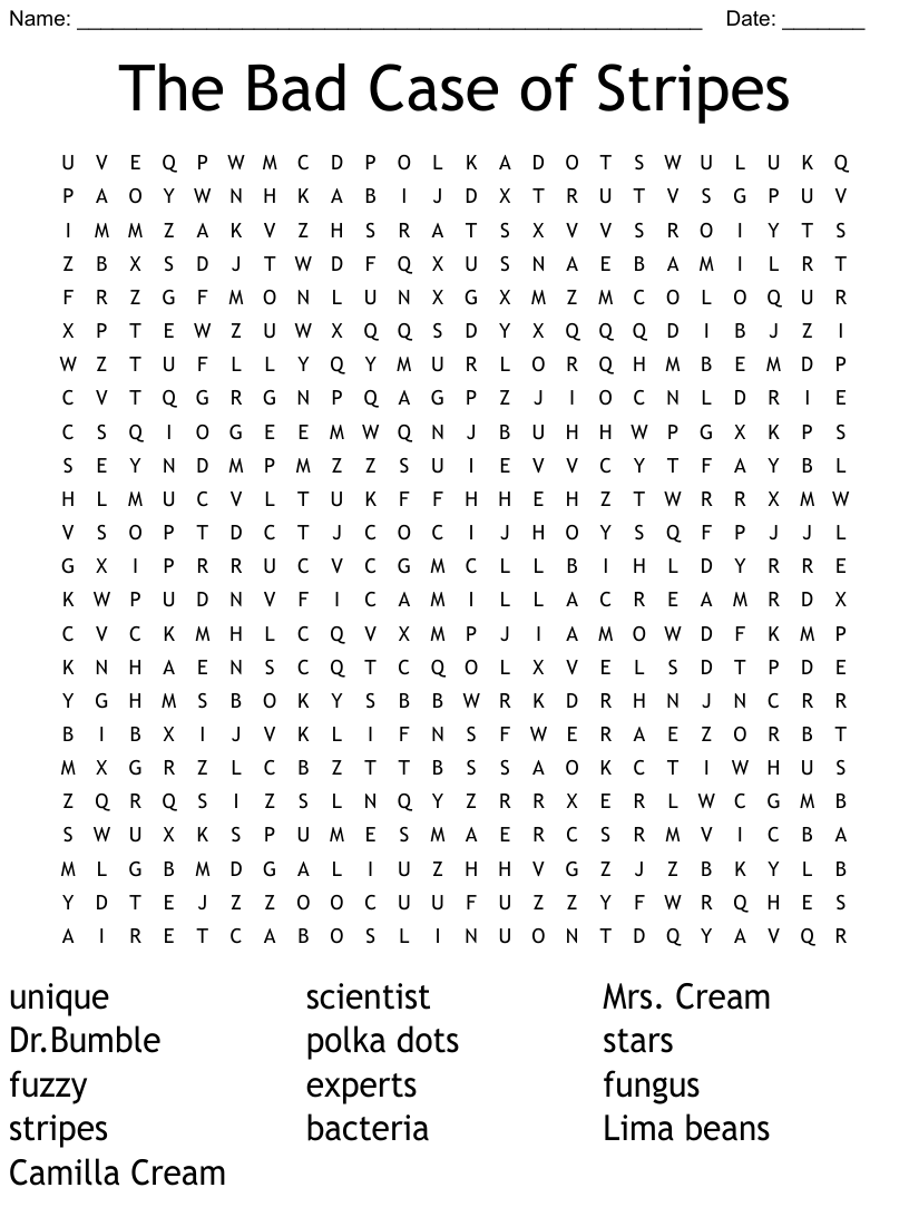 Inappropriate Word Search Printable