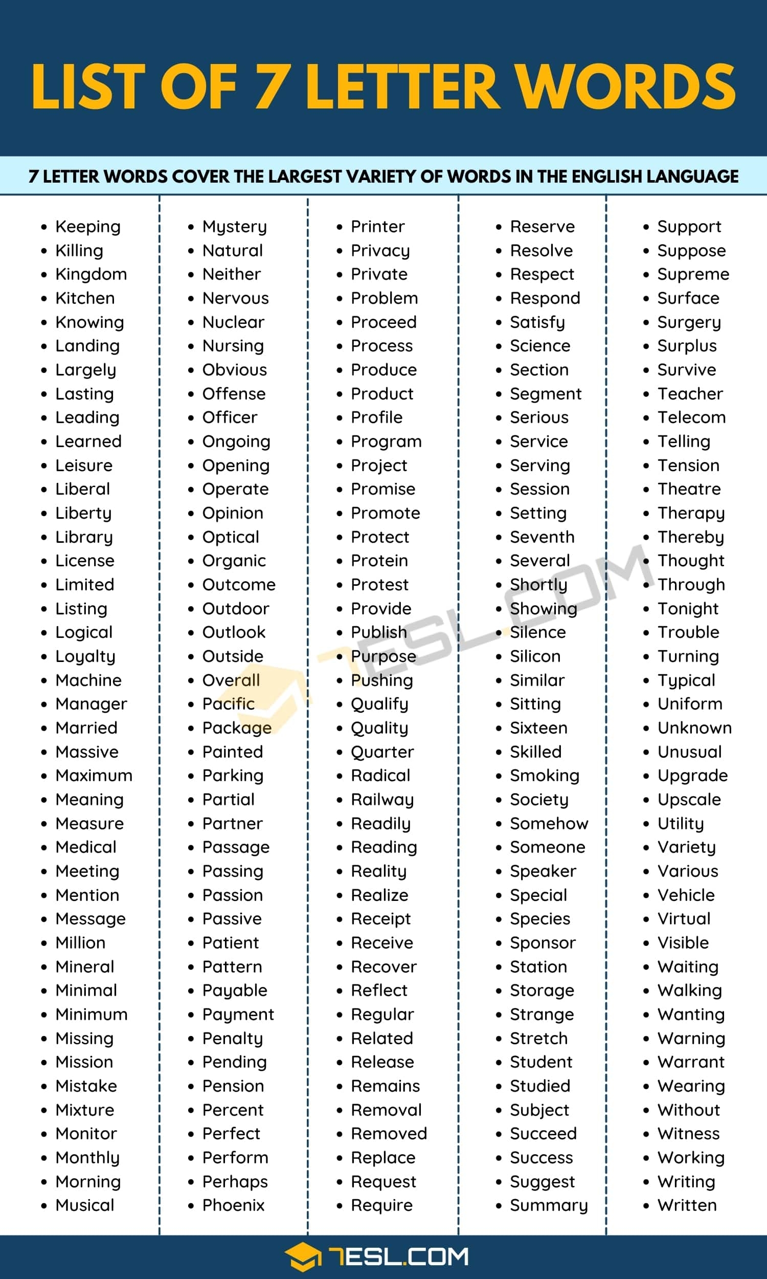 7 Letter Word Search Finder - Word Search Printable