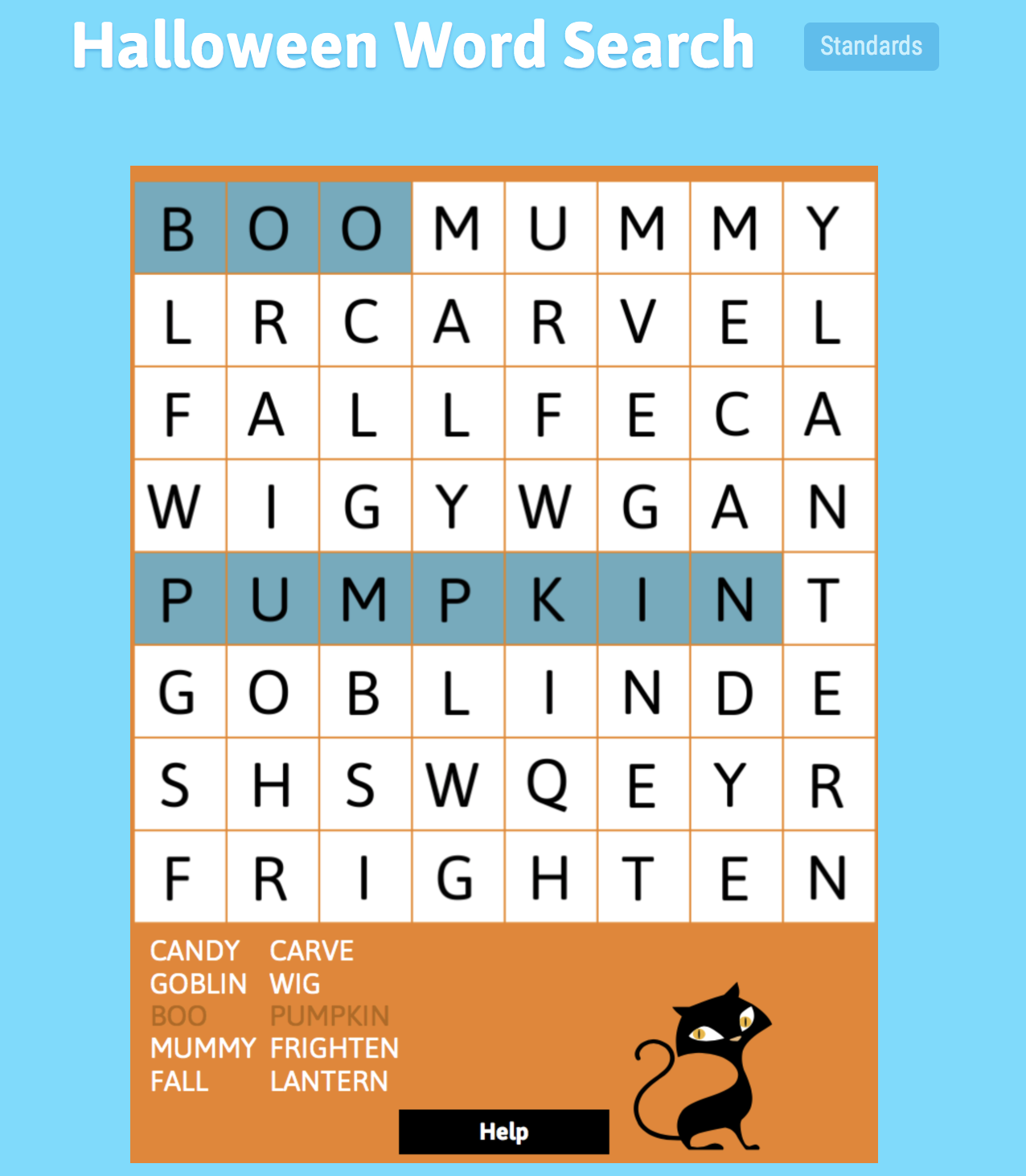 Word Search Creator Abcya