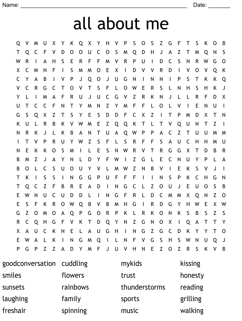 All About Reading Word Search Answer Key