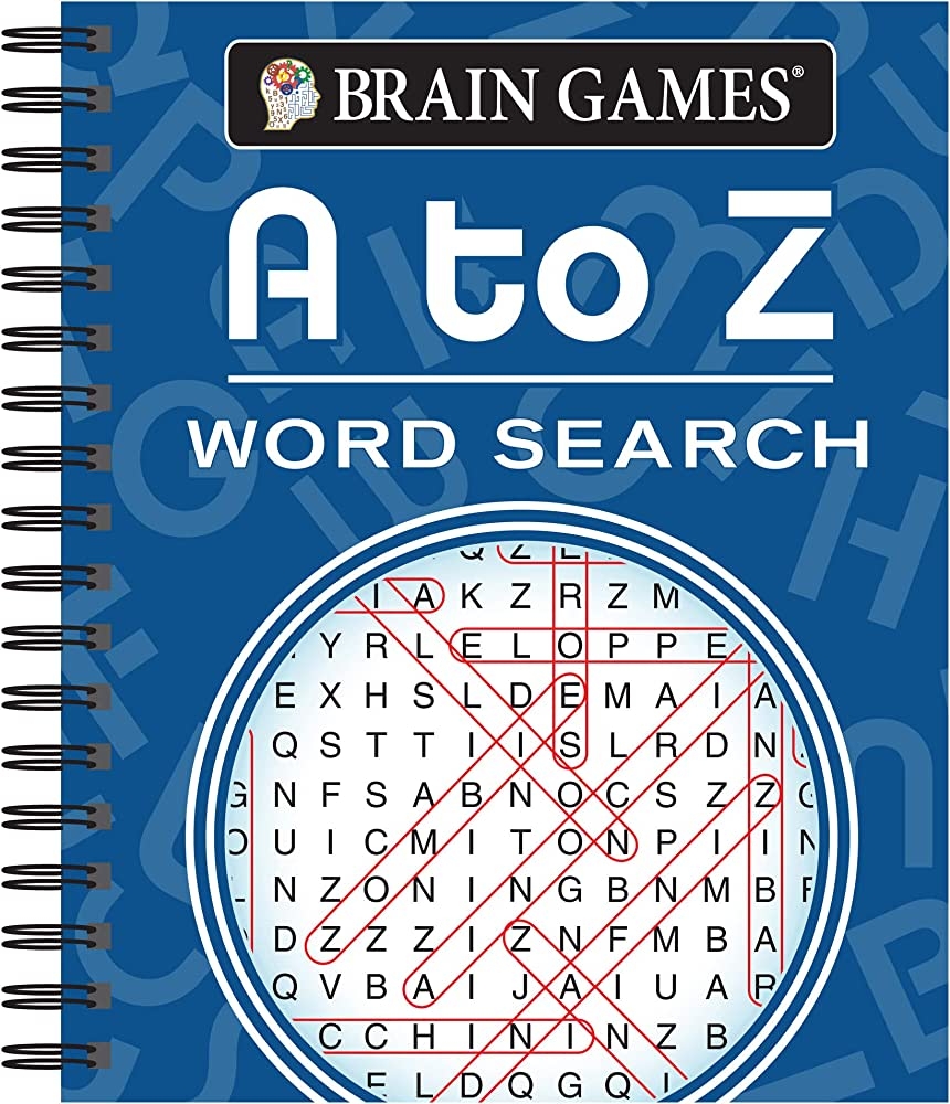 Brain Games A To Z Word Search Publications International Ltd Brain Games 9781640302716 Amazon Books