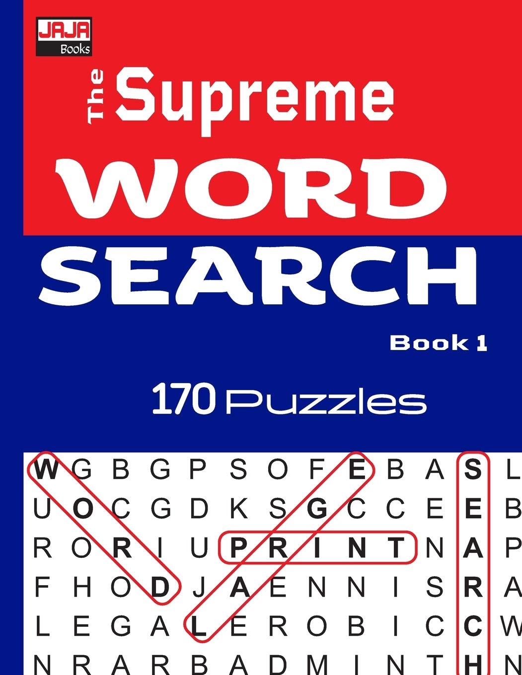 Buy The Supreme Word Search Puzzle Book 1 170 Brain Exercise In Large Print Series Word Search For Se Book Online At Low Prices In India The Supreme Word Search Puzzle