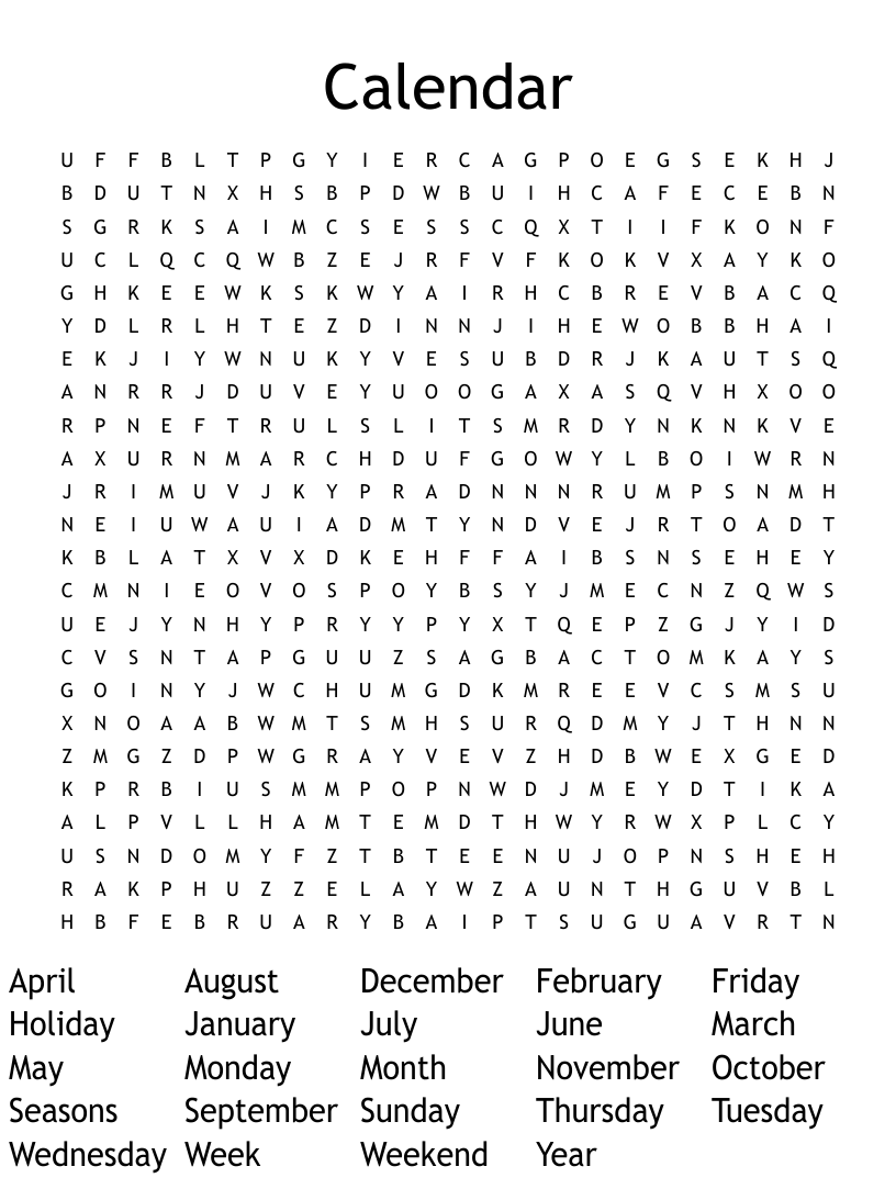 Word Search Printable Wordmint