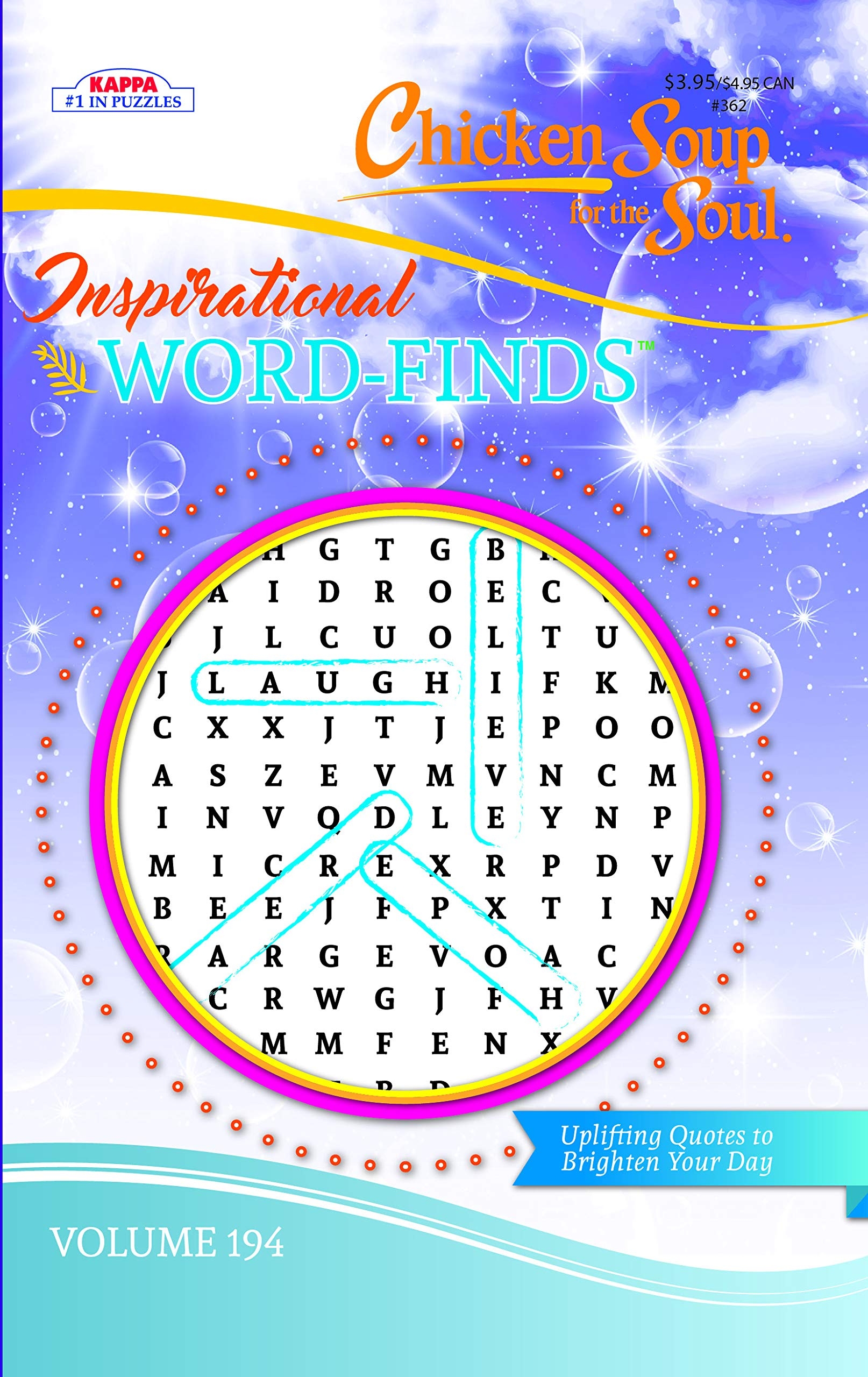 Chicken Soup For The Soul Word Find Puzzle Book Word Search Volume 194 9781559930222 Books Amazon ca