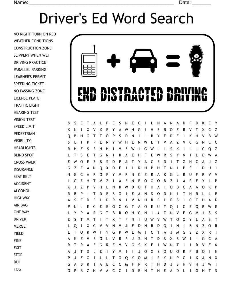 Slippery Things Word Search