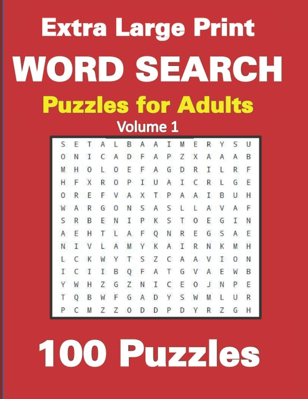 Extra Large Print Word Search Puzzles For Adults 100 Puzzles Word Search Plus Other Activities Hangman Connect Four Dots And Boxes Tic Tac Toe Ireland Costello 9798694875523 Books Amazon ca