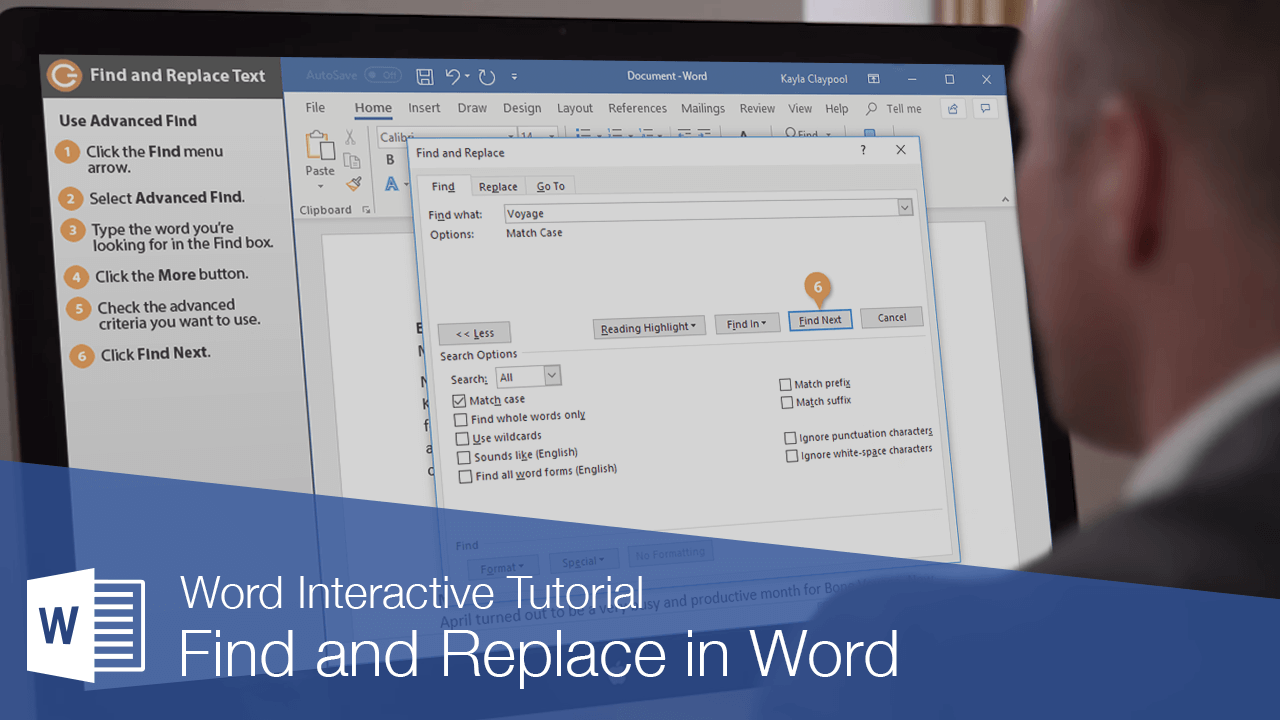 Ms Word Search And Replace