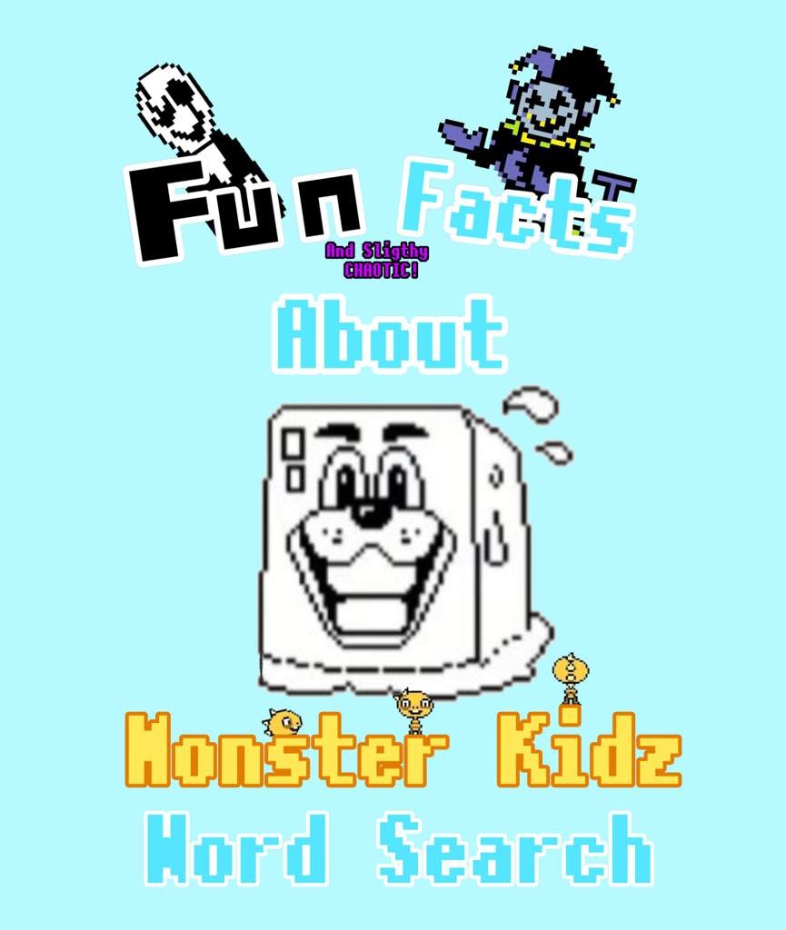 Monster Kidz Word Search