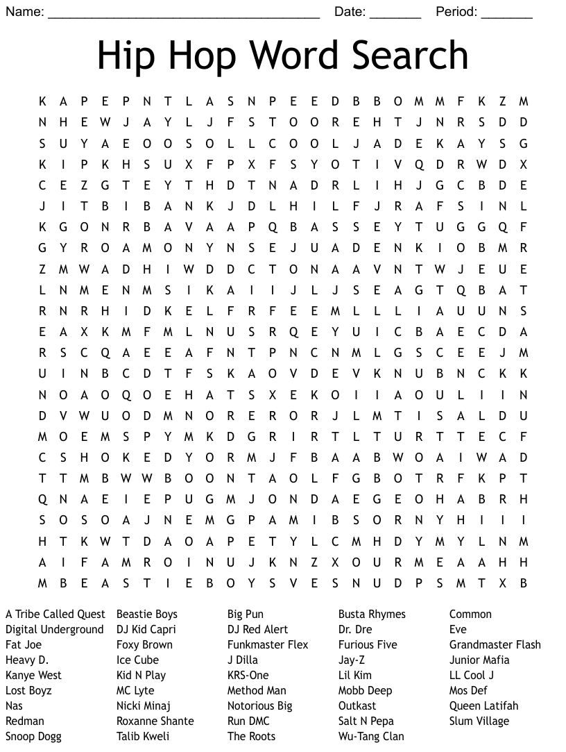 hip-hop-word-search-word-search-printable