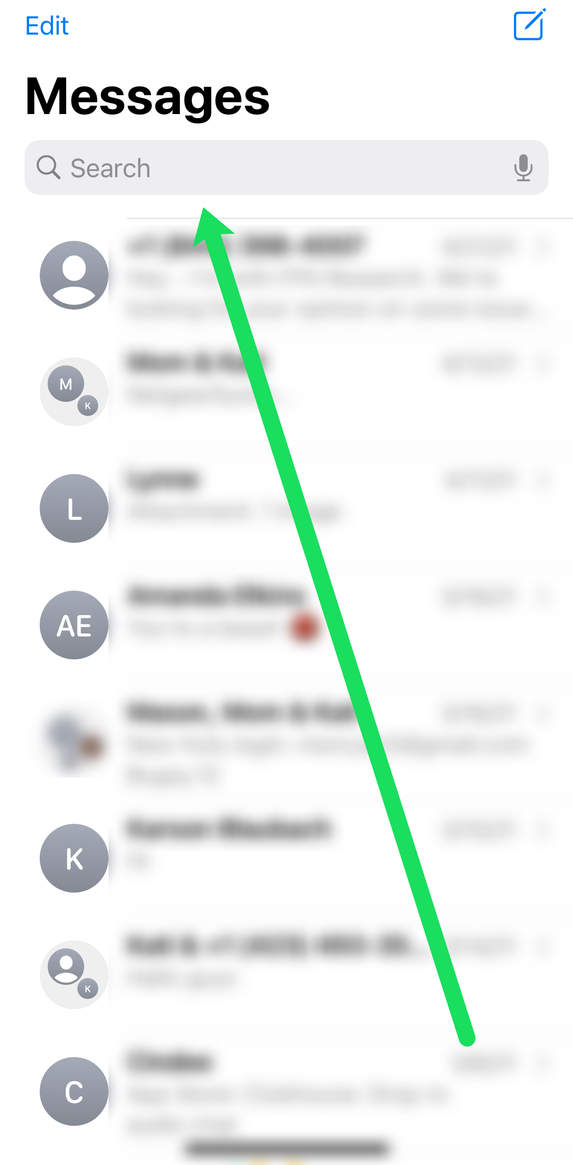 How To Search Through Text Messages On The IPhone