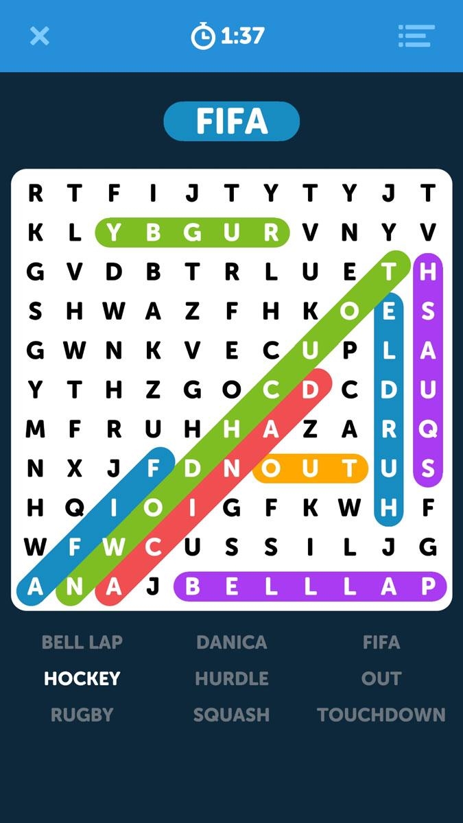 Infinite Word Search Puzzles Free