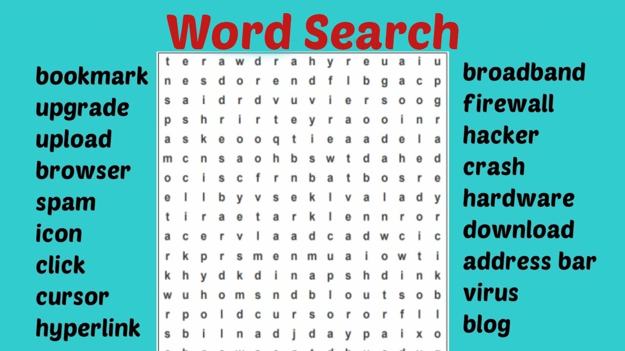 Word Search Online Free