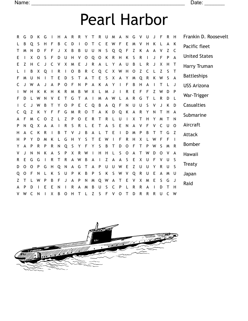 pearl-harbor-word-search-word-search-printable