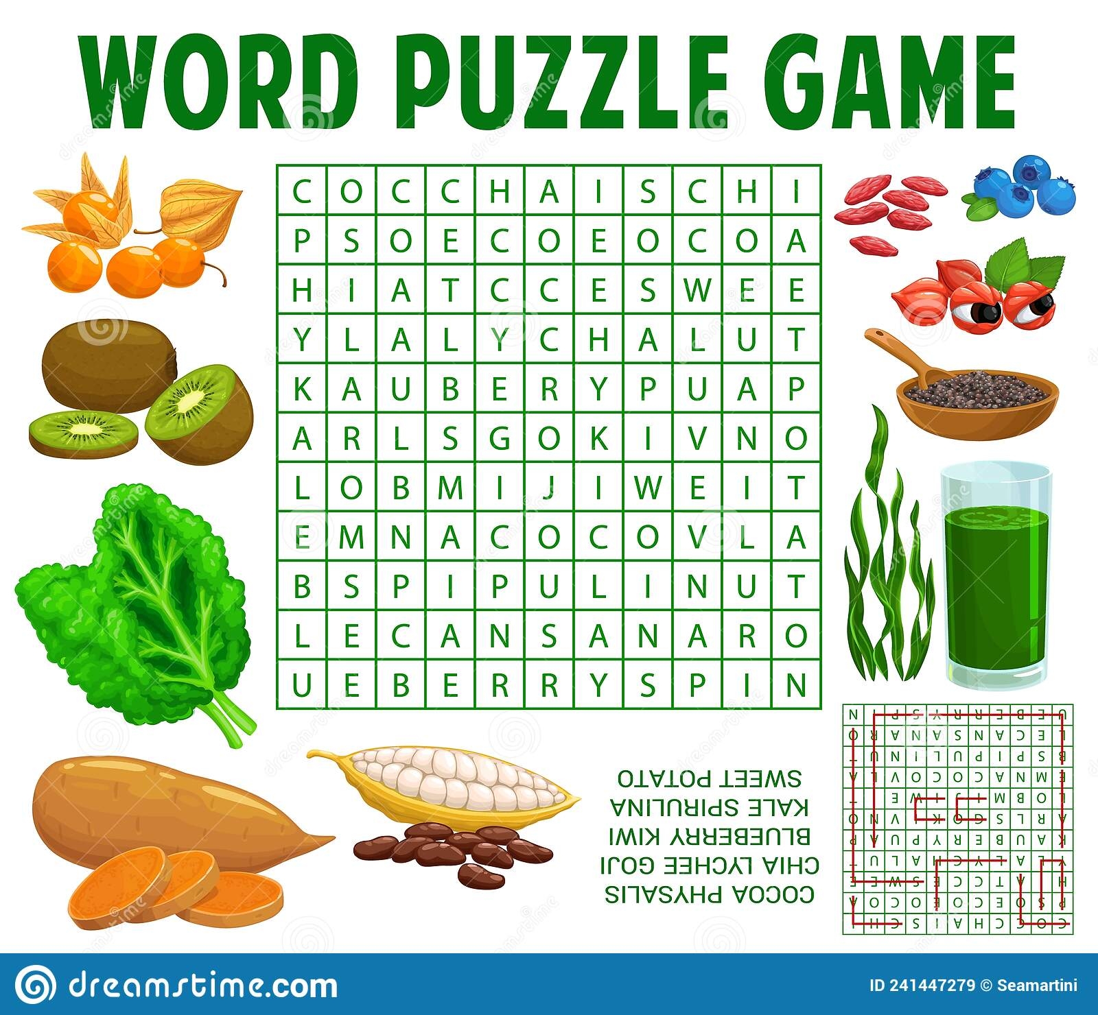 We All Need Nutrition Word Search