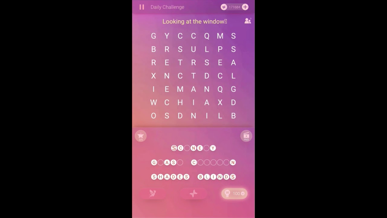 Word Search Pro Daily August 31 2019 Word Search Looking At The Window YouTube