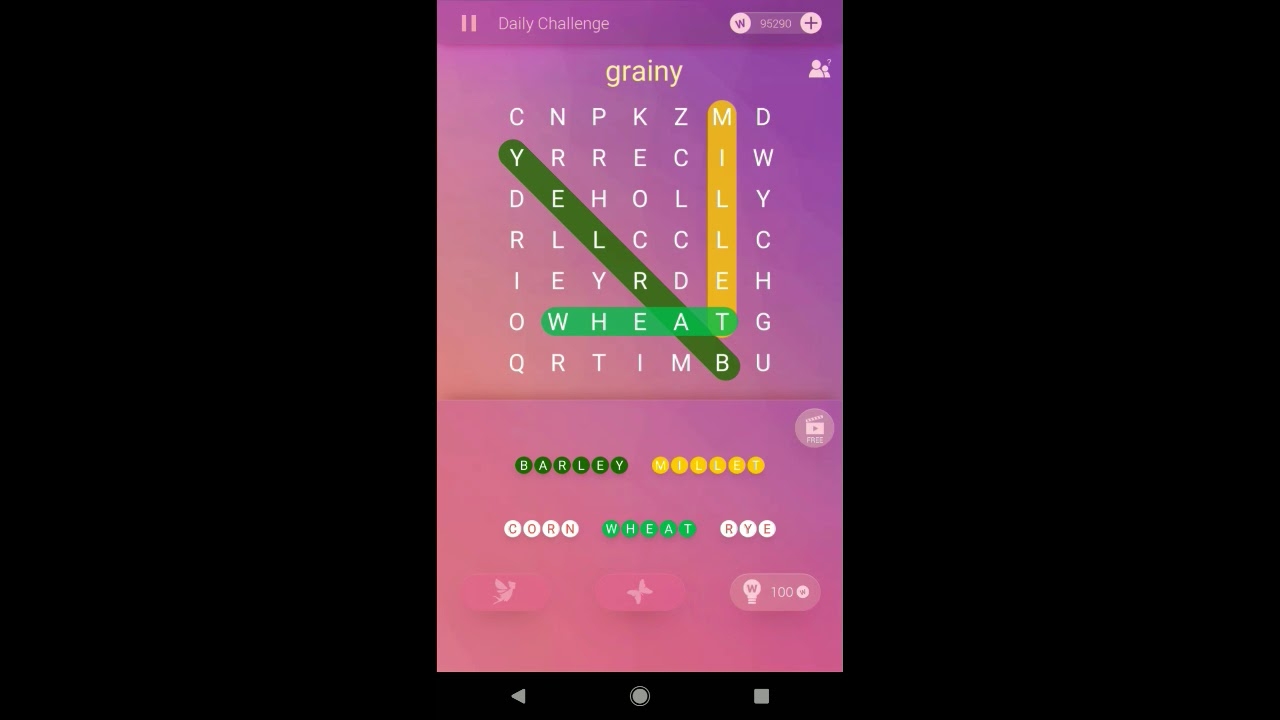 Word Search Pro Daily June 9 2019 Word Search Names Graniy YouTube